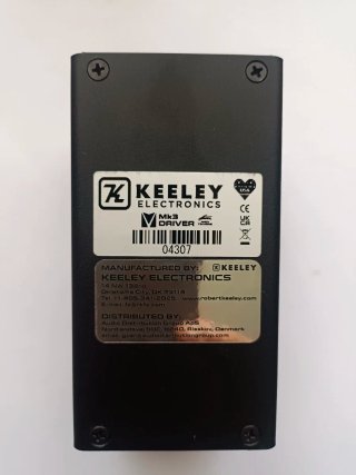Keeley Mk3 Driver Pedal de Guitarra
