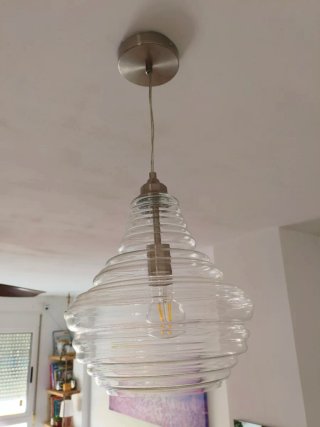 LÁMPARA DE TECHO DE CRISTAL MODERNA – NUEVA
