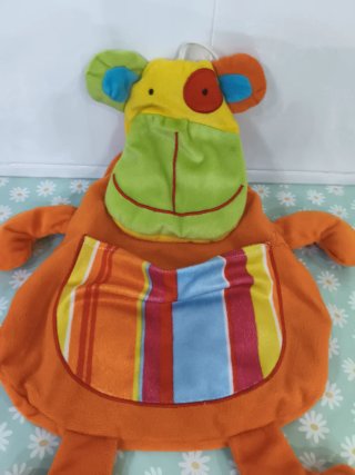 Guarda pijamas infantil mono naranja