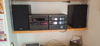 Mini cadena Sony Hi-Fi