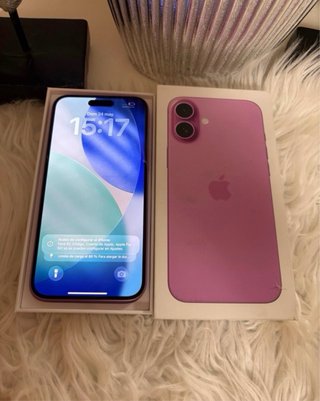 iPhone 16 Plus 128GB Rosa