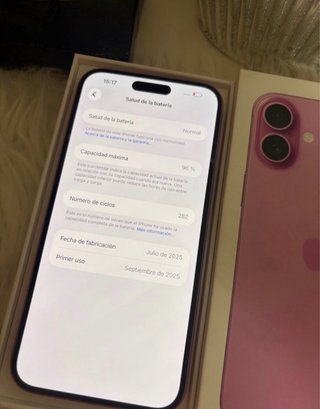 iPhone 16 Plus 128GB Rosa
