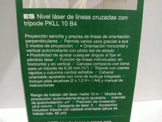Nivel Laser PARKSIDE Líneas Cruzadas