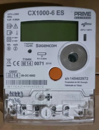 Contador Sagemcom CX1000-6 ES Monofásico