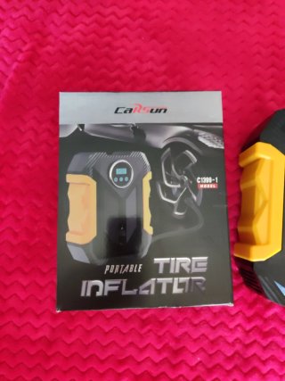 Inflador de aire para coche