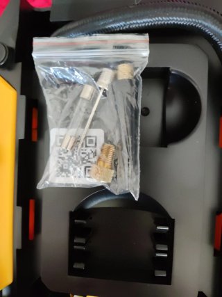Inflador de aire para coche