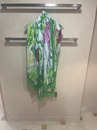 Sciarpa donna viscosa floreale