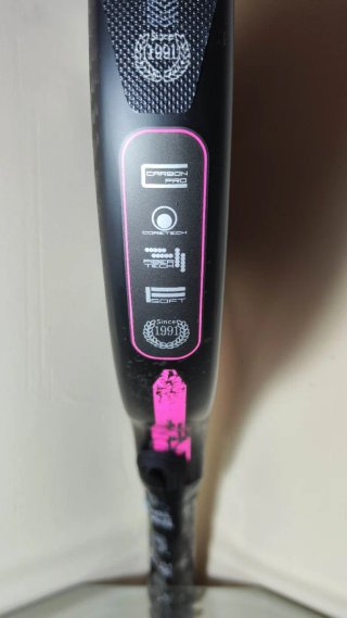 Raqueta Royal Padel M27 Light Negra/Rosa
