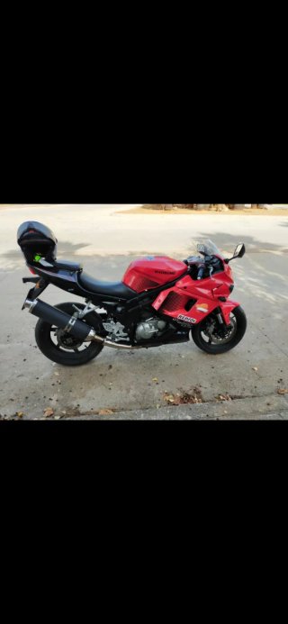 Hyosung GT650R Negra/Roja
