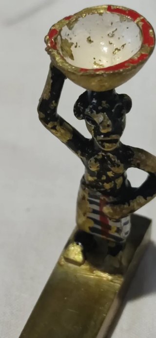 6 Pesas de latón macizo