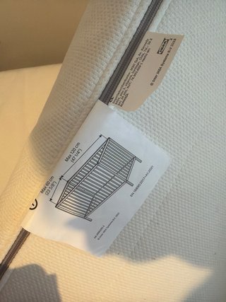 Cuna SUNDVIK Ikea Blanca