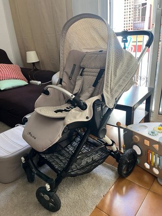 Carrito Bebé 3 Piezas:Silla, Capazo y Maxicosi