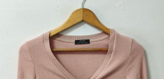 Cárdigan rosa Bershka mujer Talla XS