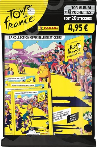 Álbum Tour de Francia 2026 + 4 Sobres