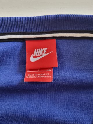 Felpa Nike Donna S Blu e Corallo