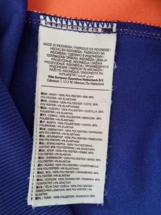 Felpa Nike Donna S Blu e Corallo