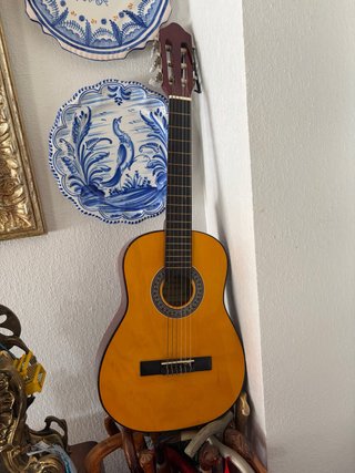 Guitarra Clásica Madera Natural