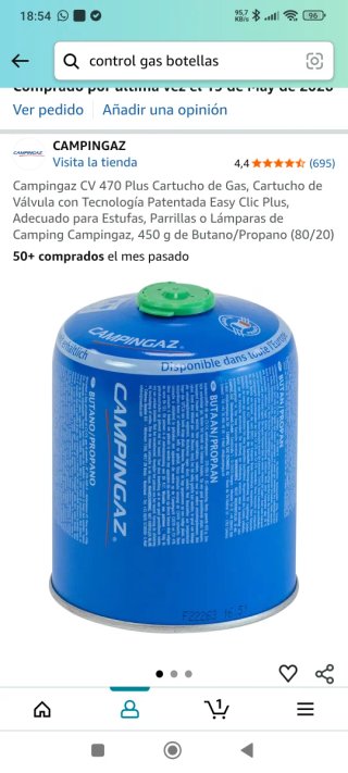 Campingaz CV 470 Plus Cartucho Gas