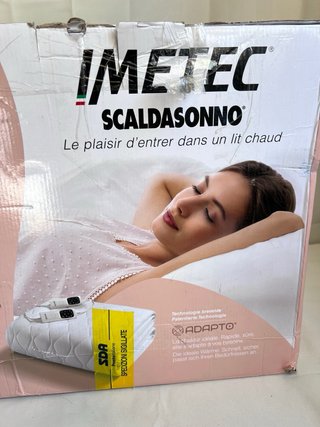 Manta Eléctrica IMETEC SCALDASONNO 195x165cm