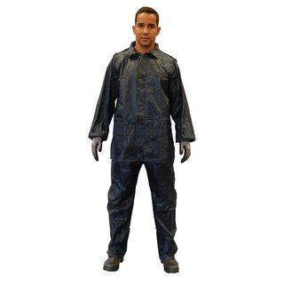 Traje impermeable trabajo ligero plegable verde