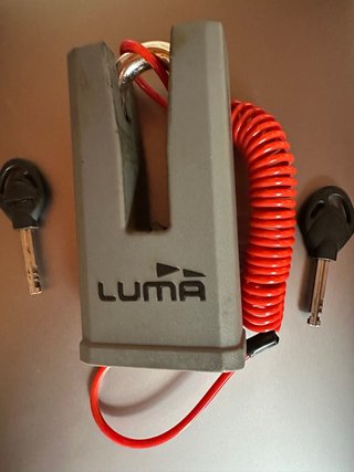Candado Disco Freno Moto LUMA