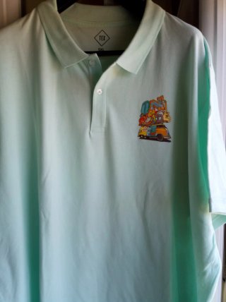 Lote 2 Polos Blancos Caballero 5XL