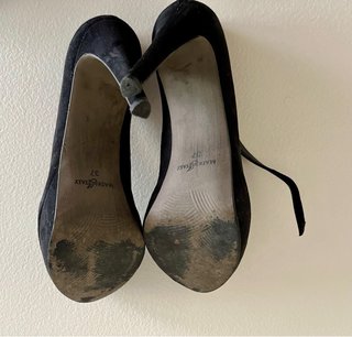 Mary Jane Ritmo Shoes camoscio nere