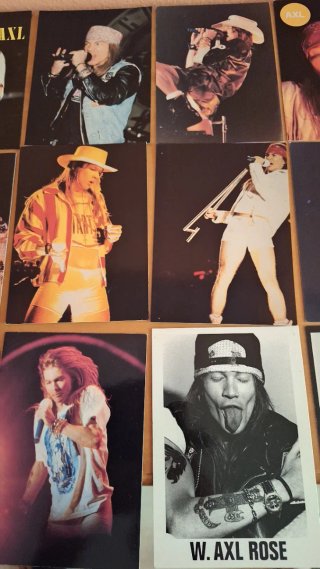 Cartoline (18) Axl Rose Guns N' Roses
