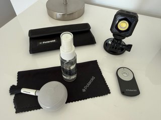 Kit objetivos de cámara y focos