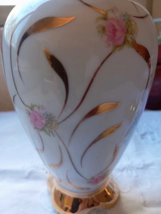 Tibor Porcelana Vintage ASMAZ Oro
