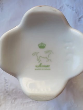 Tibor Porcelana Vintage ASMAZ Oro