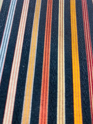 Camicia uomo vintage cotone righe multicolor