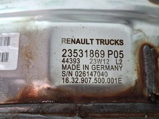23531869p05 catalizador renault serie t 100884