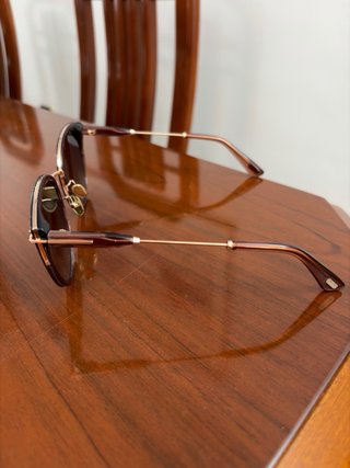 Gafas de sol Tom Ford Marrón y Dorado Mujer