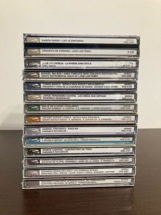 Lote 13 CDs Música Clásica Contemporánea