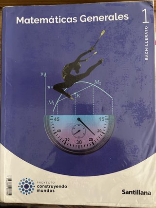 Matemáticas generales 1 Bachillerato