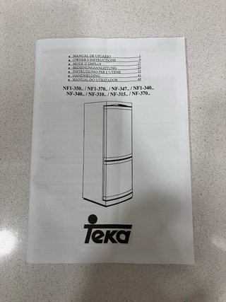 Nevera/congelador Teka NF1-340D