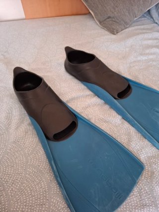 Aletas natación Nabaji Trainfin 500 talla 42/43