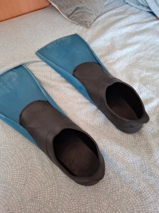 Aletas natación Nabaji Trainfin 500 talla 42/43