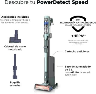 Aspirador Shark Detect Speed Clean & Empty