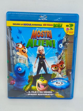 Lotto 3 Blu-ray Mostri contro Alieni 3D