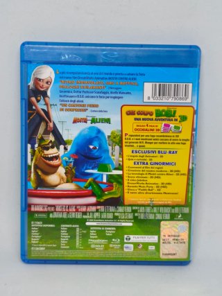 Lotto 3 Blu-ray Mostri contro Alieni 3D