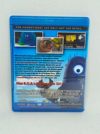 Lotto 3 Blu-ray Mostri contro Alieni 3D