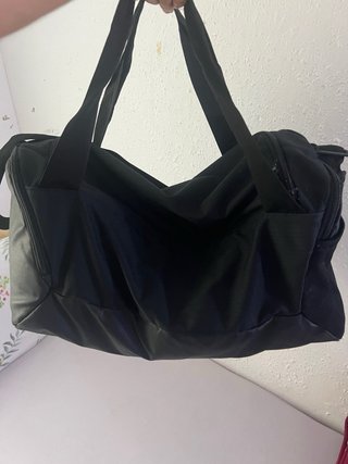 Bolso de gimnasio Nike negro