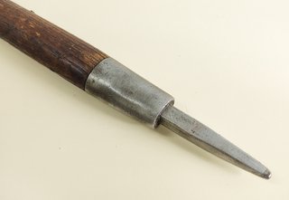 PIOLET MADERA AÑOS 40 MONTAÑISMO ESCALAR ALPINISMO