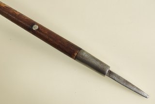 PIOLET MADERA AÑOS 40 MONTAÑISMO ESCALAR ALPINISMO