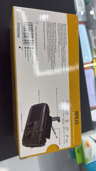 Radio de Emergencia Solar Sunstech RPE25
