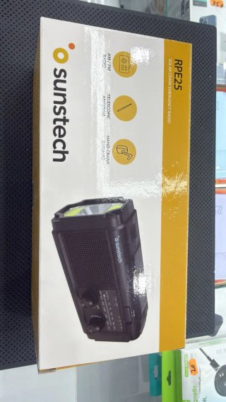 Radio de Emergencia Solar Sunstech RPE25