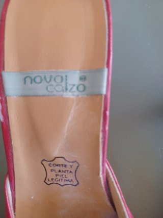 Mules Puntiagudas Rosa y Blanco