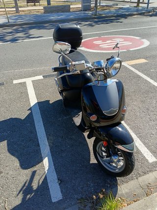 Aprilia Compay Custom 125 Negra